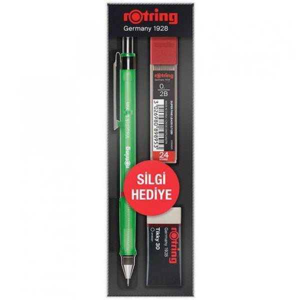 Rotring School Set Visuclick Versatil + Min Eraser 0.5 Mm Green Ro-Vk05-Green