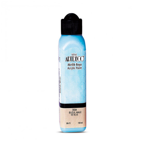 Artdeco Acrylic Paint 140 ML Glacier Blue 070R-3034