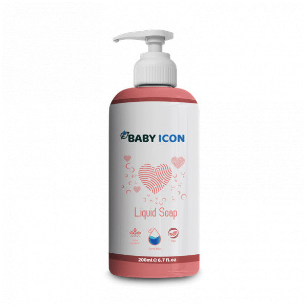 Baby Icon Unscented Natural Strawberry Scented Liquid Soap 200 Ml