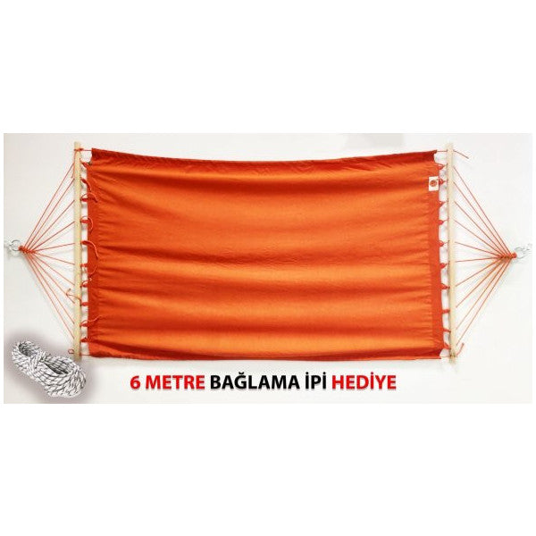 Relax Silk Hammock-Fabric Hammock Double Orange Color