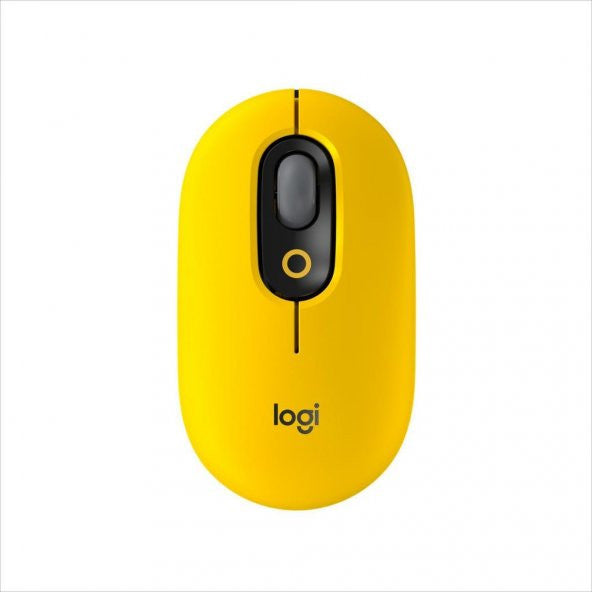 Logitech 910-006546 Pop Emoji Yellow Optical Wireless Mouse