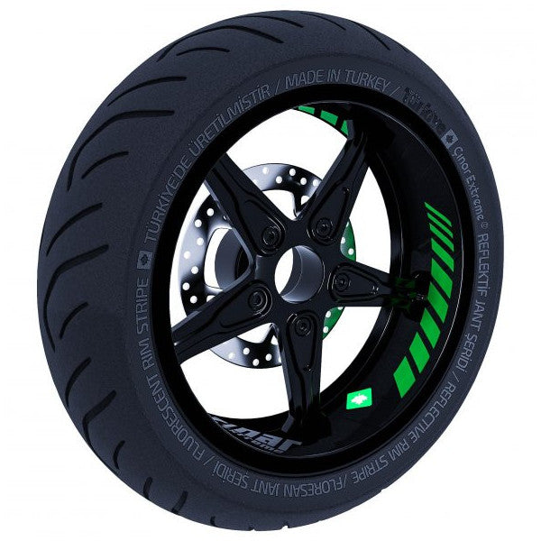 Gp Racing Forest Green Inner Rim Strip Sticker Çınar Extreme