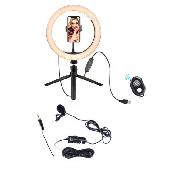 Deyatech Youtube And Vlogger Kit Video Photo Kit Ring Light