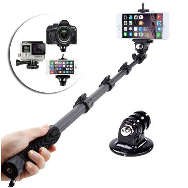 Deyatech Yunteng Yt-1288 Controlled Monopod Selfie Stick 125Cm