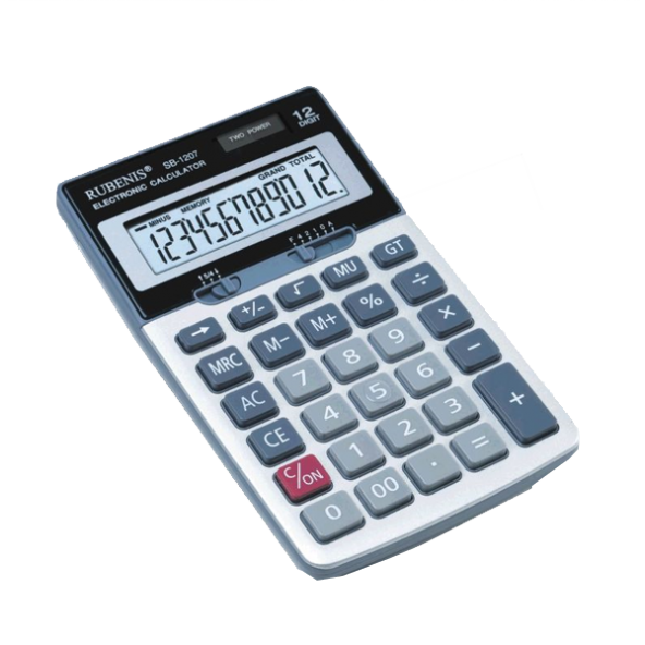 Rubenis Calculator 12 Digits Sb-1207