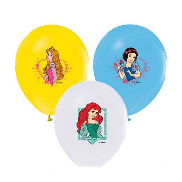 Balloon Princess Printed Pastel Color 4+1 100 pcs 1930