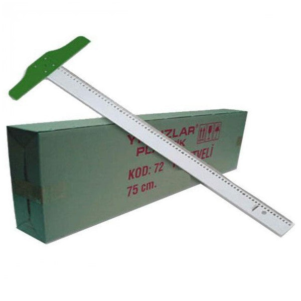 Stars T Ruler Plastic 75 Cm 72