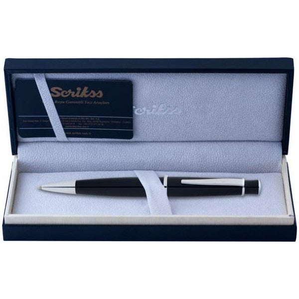 Scrikss Ballpoint Pen Luxury Box Black 62