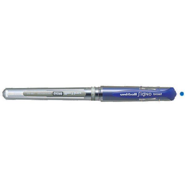 Uni-Ball Roller Pen Signo Broad Gel Ball Tip Signing Pen 1.0 Mm Blue