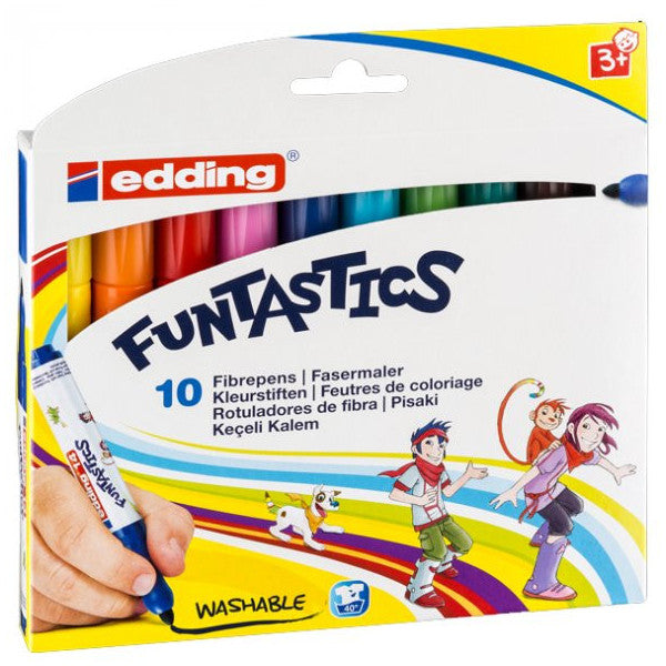 Edding Felt Pen Bold Funtastics Set of 10