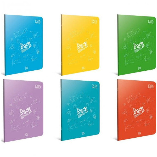 Gıpta Back Saddle Stitching Plastic Cover Notebook A4 60 Yp Plain 4983