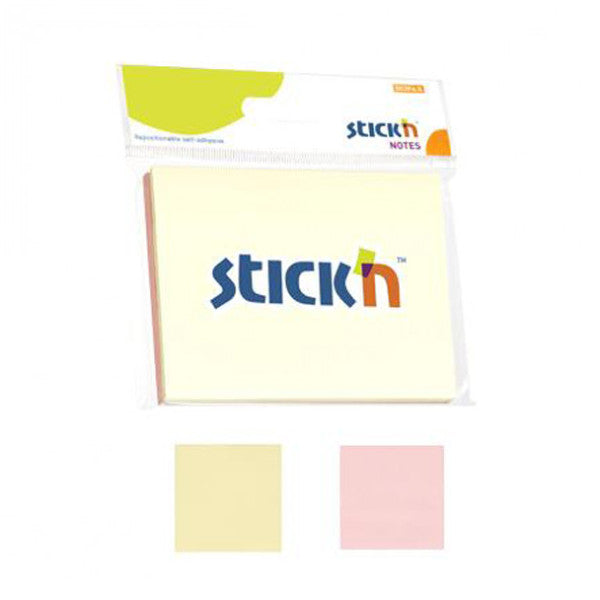 Hopax Sticky Note Paper 100 YP 76x102 2 Pastel Color 21094