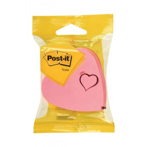 Post-it Sticky Note Paper Heart Shaped 225 pages 2007H