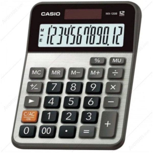Casio Calculator Desktop 12 Digits Mx-120B