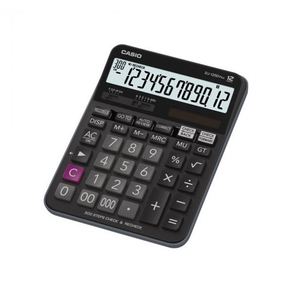 Casio Calculator Desktop 12 Digit Check Control DJ-120D Plus