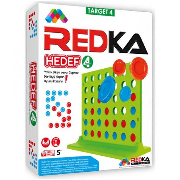 Redka Target 4 Mind, Intelligence and Strategy Game, Box Game
