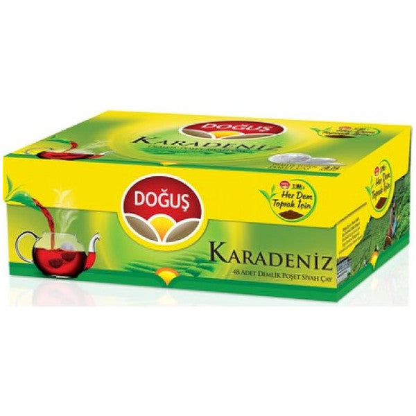 Doğuş Karadeniz Teapot Tea Bag 48x3.2 gr Bergamot Flavored