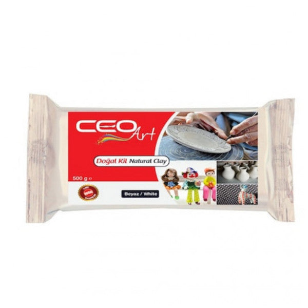 Ceoart Natural Clay White 500 Gr.
