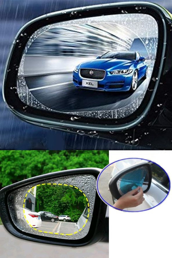 Auto Vehicle Side Mirror Rainproof Film (Pair)