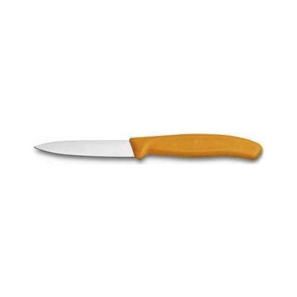 Victorinox 6.7606.l119 Swiss Classic 8 Cm Straight Paring Knife Orange