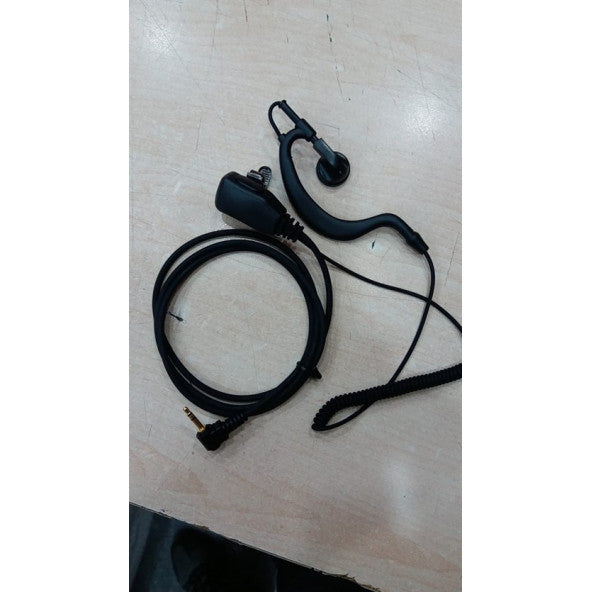 Aselsan Pm665 Compatible Hook Headphone Black