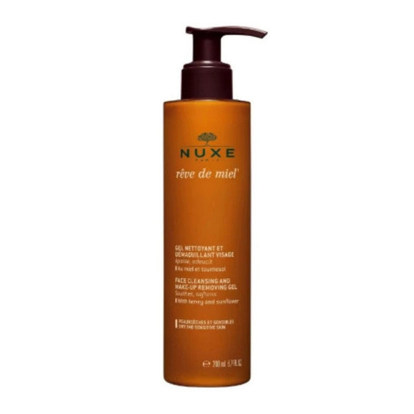 Nuxe Reve De Miel Cleansing And Makeup Remover Gel For Face 200Ml