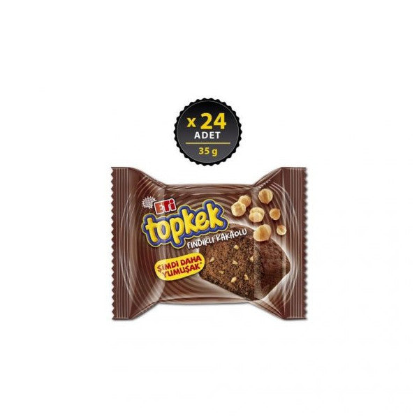 Eti Topkek Hazelnut Cocoa 35 Gx 24 Pieces