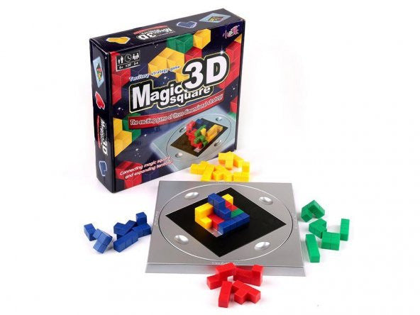 3D Magic Cubes