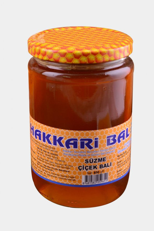 Hakkari Karakovan Filtered Flower Honey 850 Gr