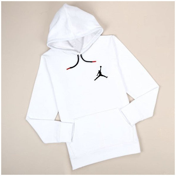 Hooded White Jordan Sweat