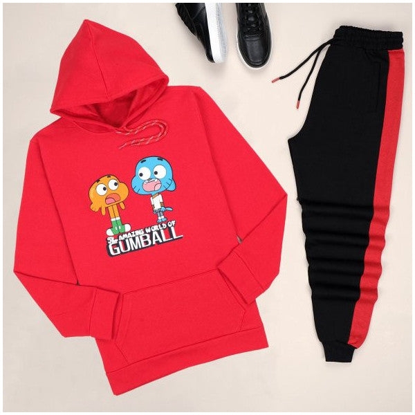 Red Gumball Tracksuit Set