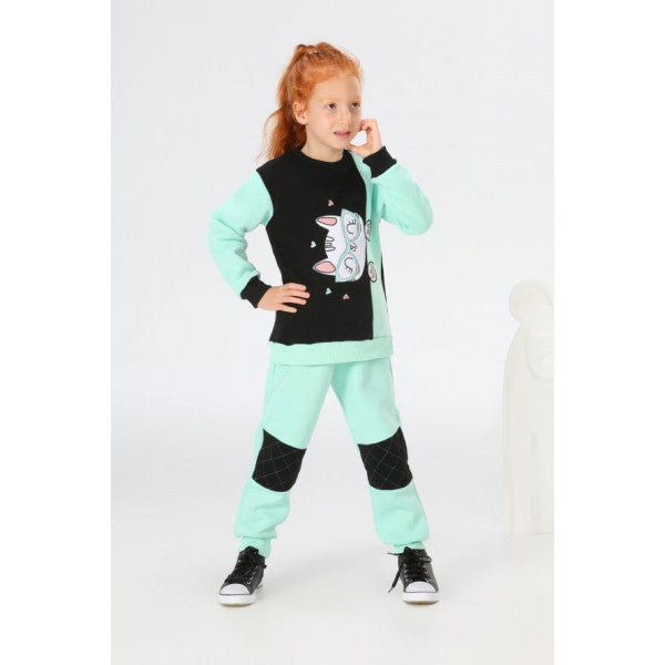 Lupiakids Paw Cat Girl's Tracksuit Lp-21A1-030