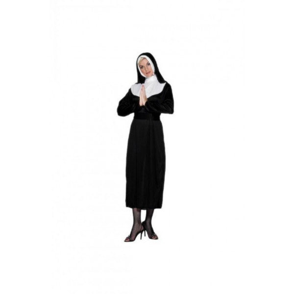 Black Nun Costume Adult Woman