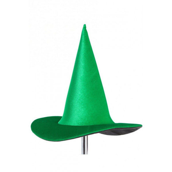 Teen And Adult Halloween Green Hat - Halloween Witch Costume - Witch Hat