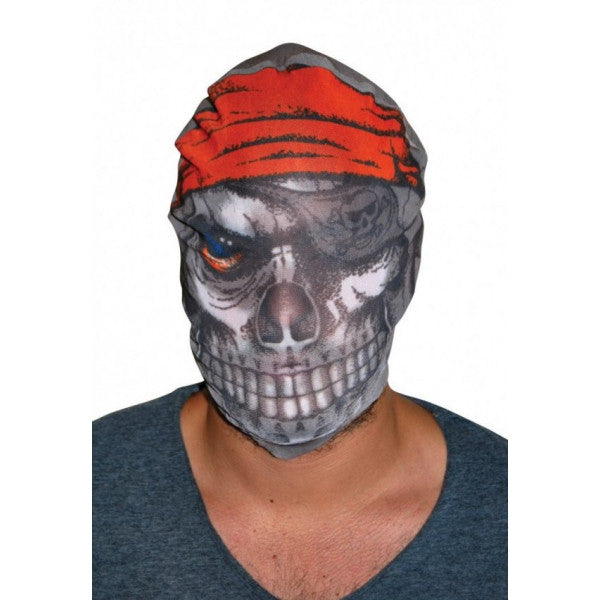 Cloth Pirate Mask - Stretch Horror Mask - 3D Printed Mask Model 4 (579)