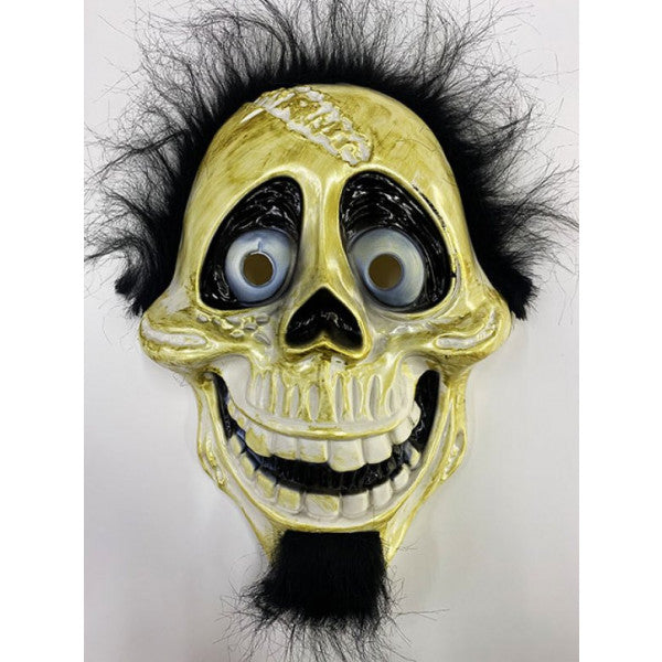 Coco Hector Rivera Mask with Black Plush Hair 25x23 cm (579)