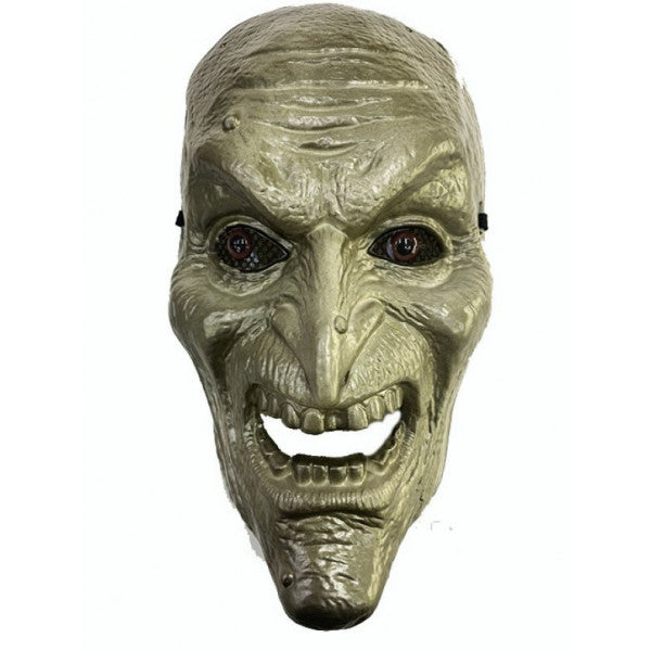 Realistic Appearance Luxury Human Face Witch Face Horror Mask 26X16 cm (579)