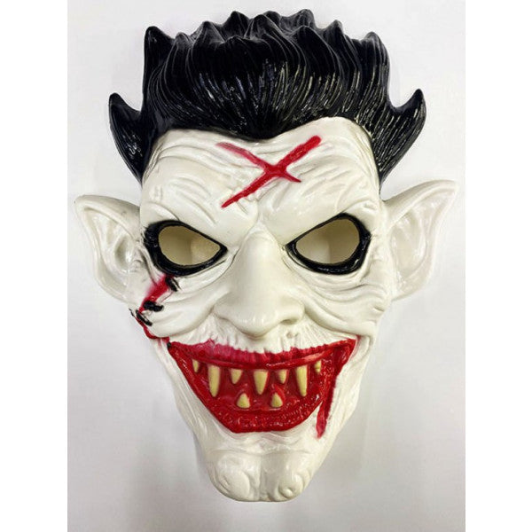 Scar Effect Bloody Mouth Long Ears Horror Mask 23x25 cm (579)