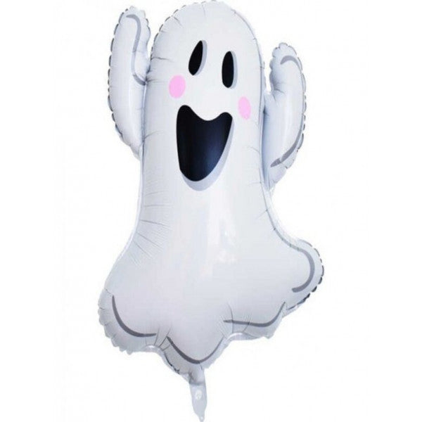 White Ghost Foil Balloon 59X75 Cm Halloween Party Halloween Decorative Balloon