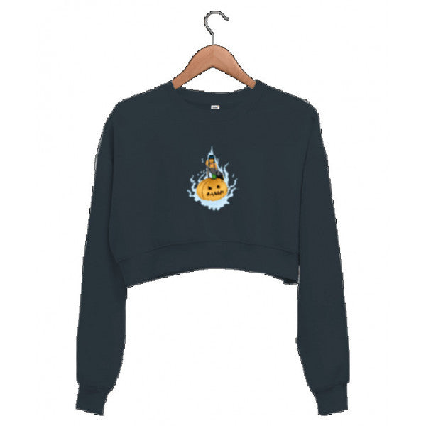 Cadılar Bayramı Kadın mahsul sweatshirt