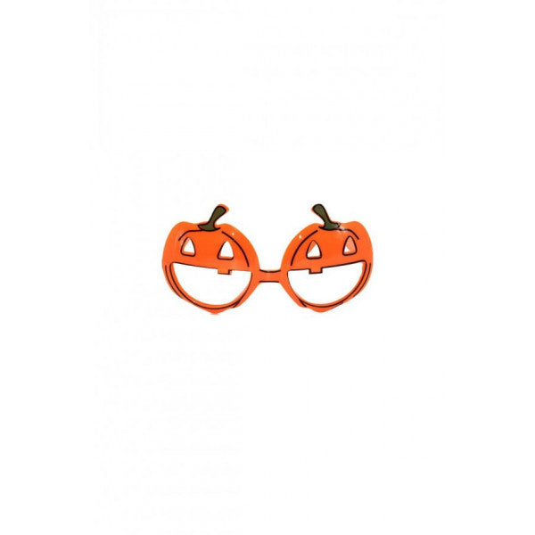 Glass Pumpkin Shaped Halloween Glasses