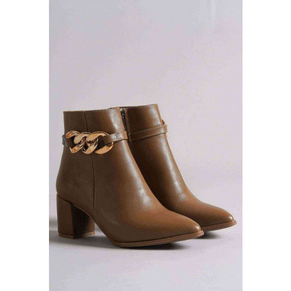 Women's Heeled Daily Boots Tr055K04D