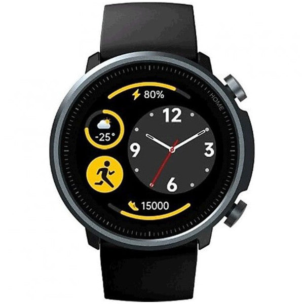 Mibro Watch A1 1.3 بوصة شاشة عالية الدقة 5 ATM مقاومة للماء حافظة معدنية رفيعة ساعة ذكية باللون الأسود