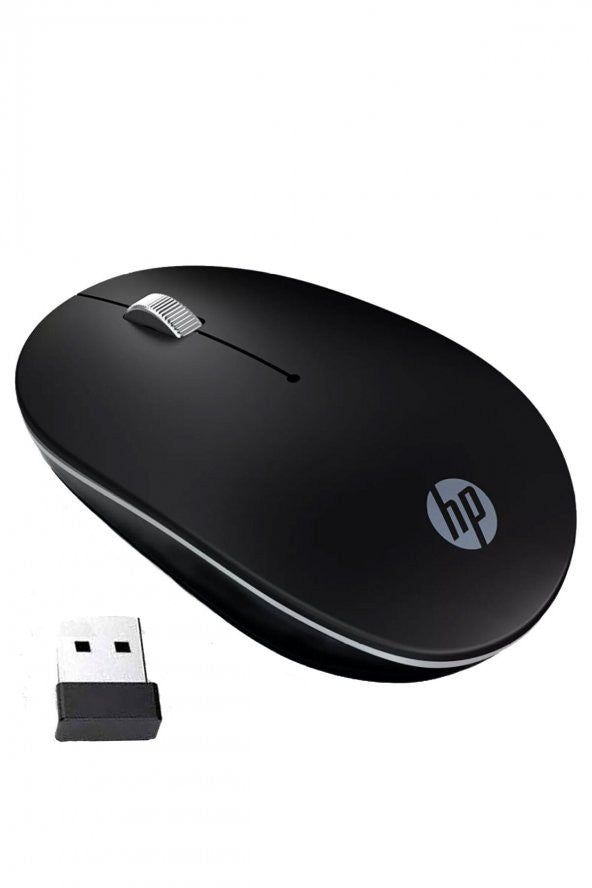 Hp S1500Bk 2.4Ghz 1600Dpi Wireless Silent Mouse Black