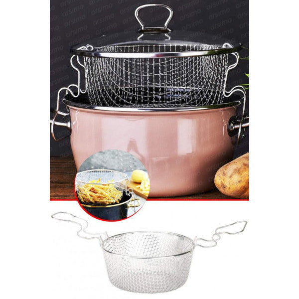 Boiling Wire Movable Handle For Chips French Frying Fryer