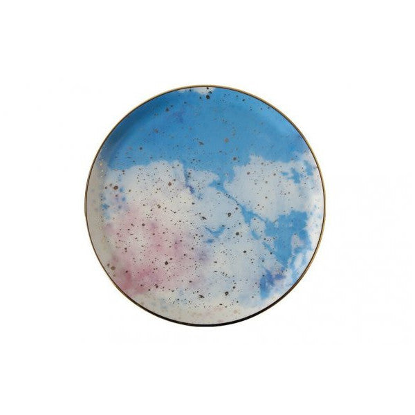 Porland Cosmos Pattern Flat Plate 20cm