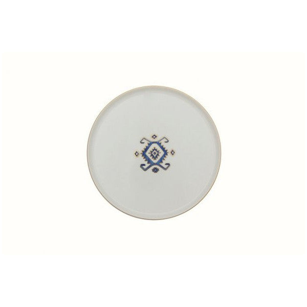 Arabesque Pattern Flat Plate 21cm