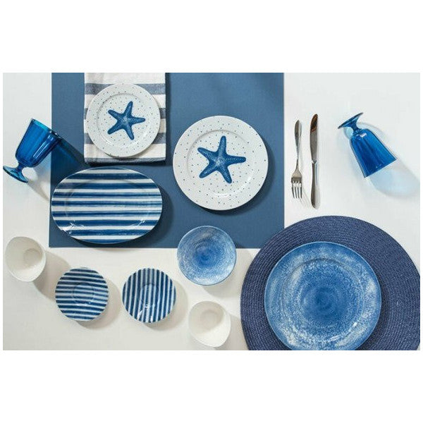Porland Starfish Breakfast Set for 6 Persons 36 Pieces