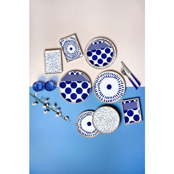 Porland Spotty Catering and Breakfast Set 18 Pieces 04Ppo000448