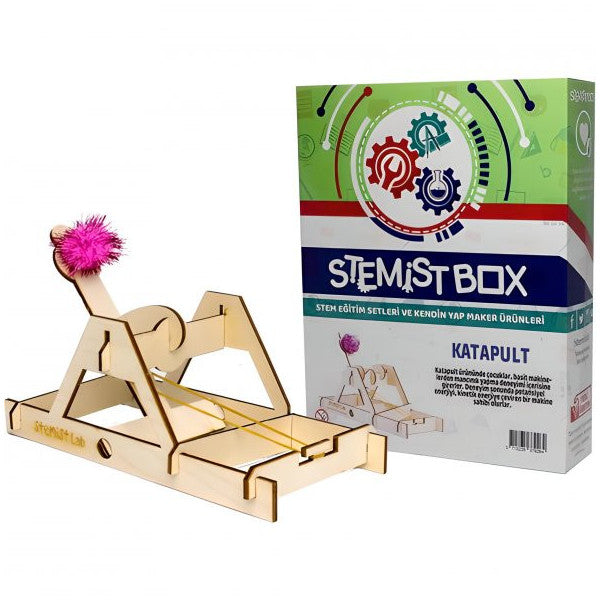 Stemist Box Catapult Wood Coding Stem Training Set